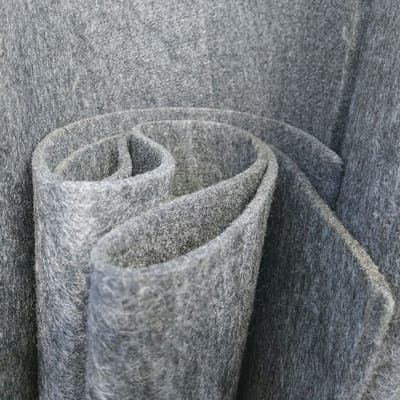 Войлок искусственный серый-фото-1